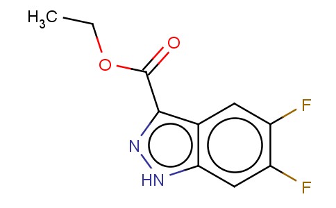 ETHYL 5,6-DIFLUORO-1H-INDAZOLE-3-CARBOXYLATE